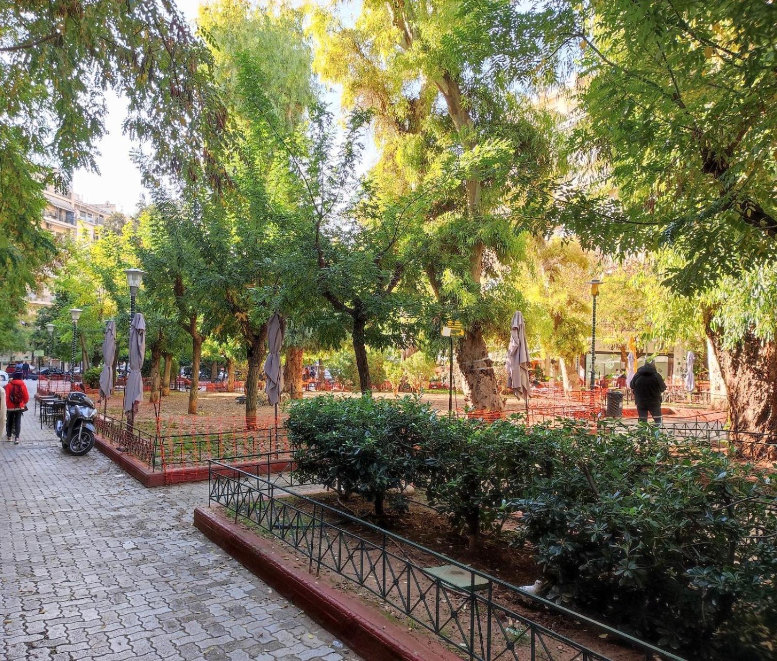 Ferienwohnung Aris Urban Pagrati Athen Exterior foto